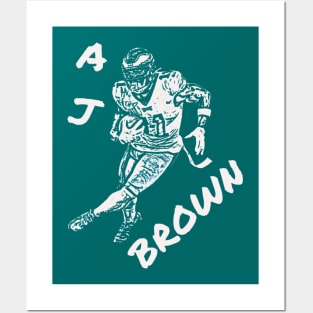 AJ Brown Player Highlight Posters and Art